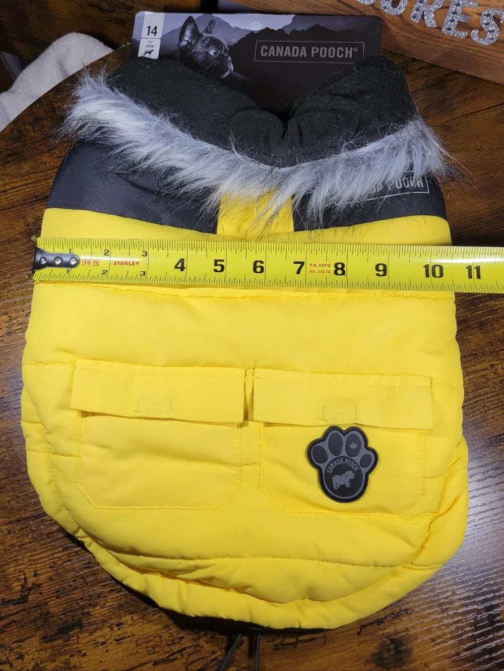 Canada Pooch size 14 True North Parka with Faux Fur Trim hood